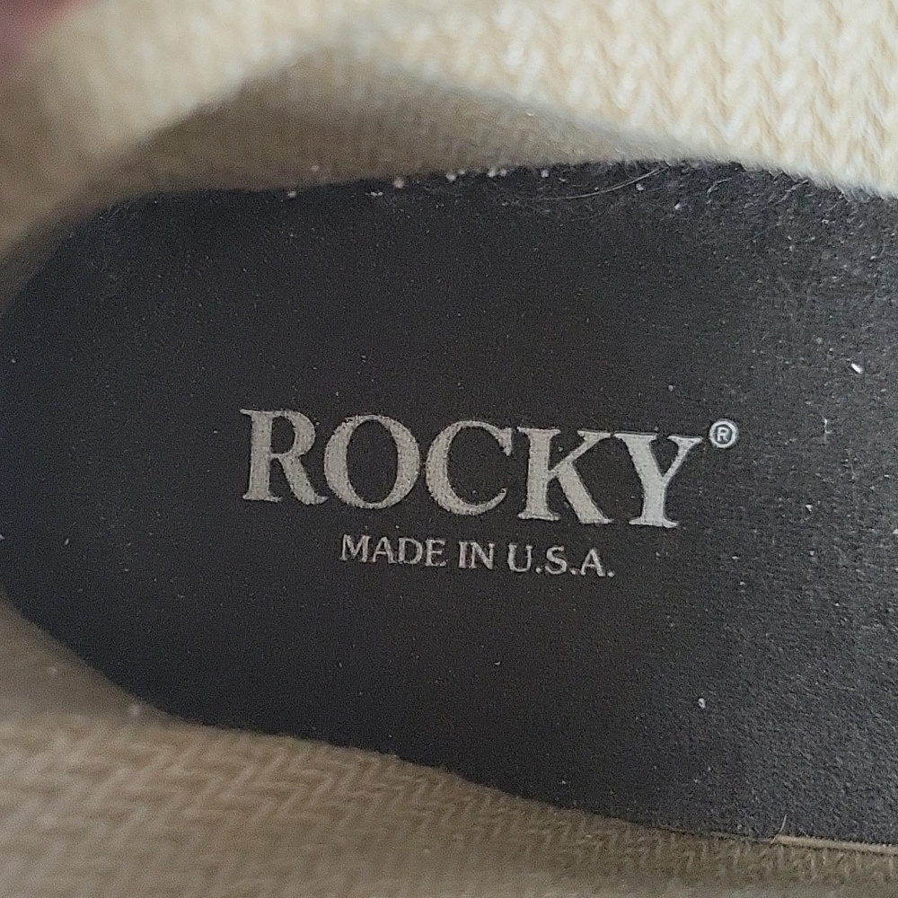 Rocky Outback Gore-tex Leather Boots Brown Men's Size 9 Gorpcore / Utility - Picture 6 of 9